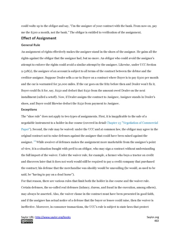 Business Law and the Legal Environment - Page 463